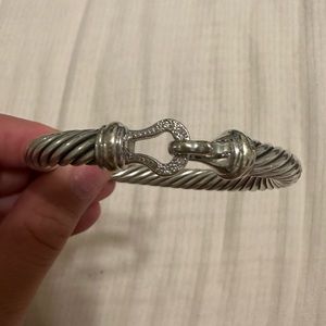 David Yurman Buckle Bracelet in Sterling Silver